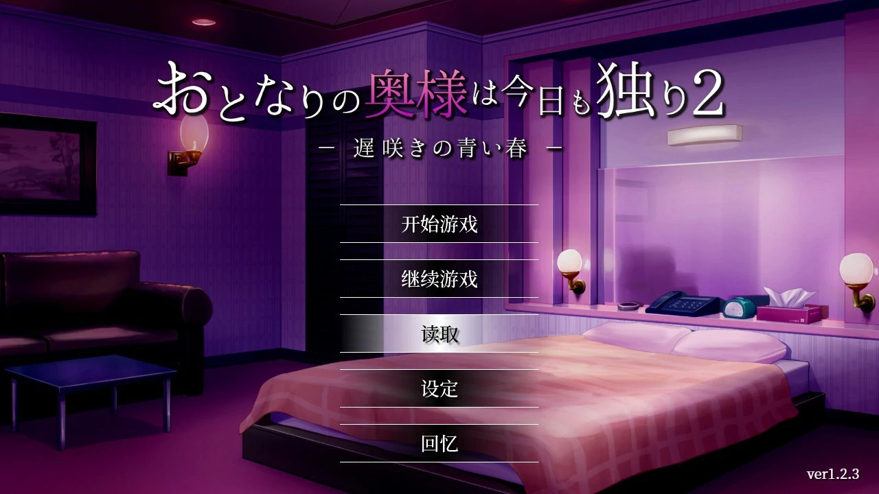 日式SLG【隔壁太太今天也独自一人2】第2部Steam官方中文步兵版 900MB