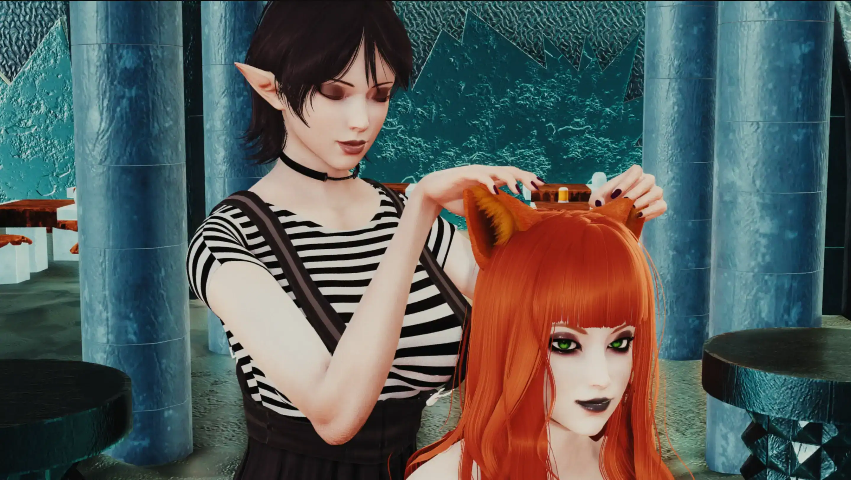 【欧美SLG/AI汉化/扶他】哥特之家Chapters1-2 AI汉化版【PC+安卓/1.35G/更新】 封面图 3